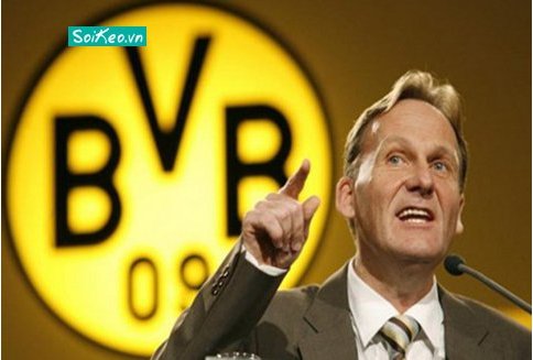 Watzke: Dortmund không từ bỏ mục tiêu