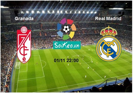 Nhận định bóng đá Granada – Real Madrid 01/11 22h00 (VĐQG Tây Ban Nha)