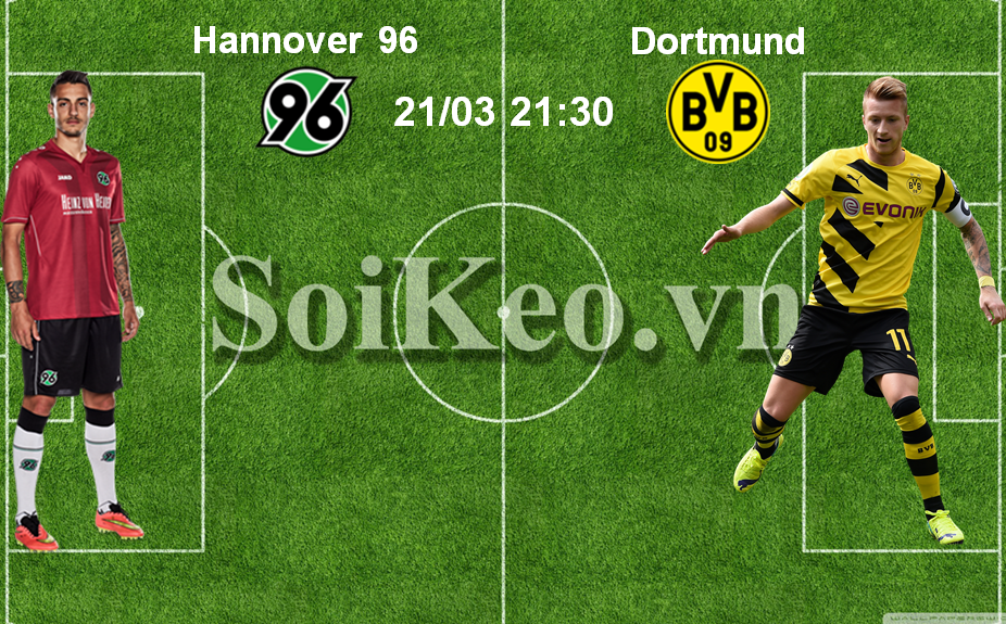 Soi Kèo nhận định Hannover 96 vs Borussia Dortmund 21:30 21/03