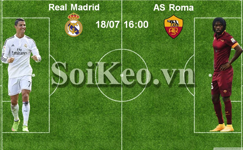 Soi Kèo nhận định trước trận Real Madrid – AS Roma 18/07 16:00