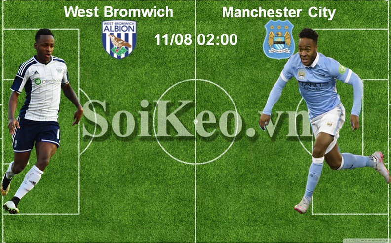 Soi Kèo nhận định trước trận West Bromwich – Manchester City 11/08 02:00
