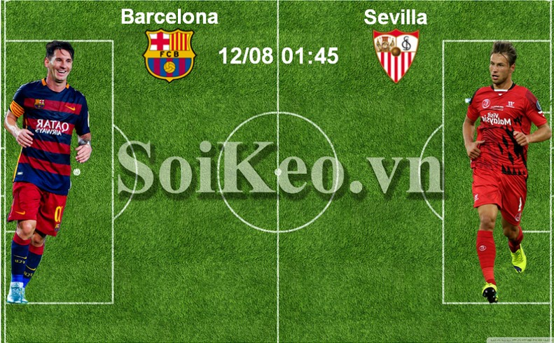 Soi Kèo thông tin trước trận Barcelona – Sevilla 12/08 01:45