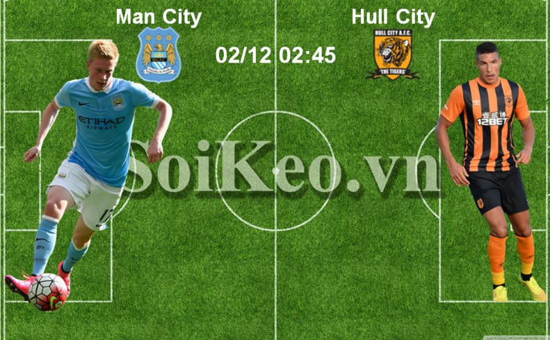 Soi Kèo nhận định và phân tích trước trận Man City – Hull City 02/12 02:45