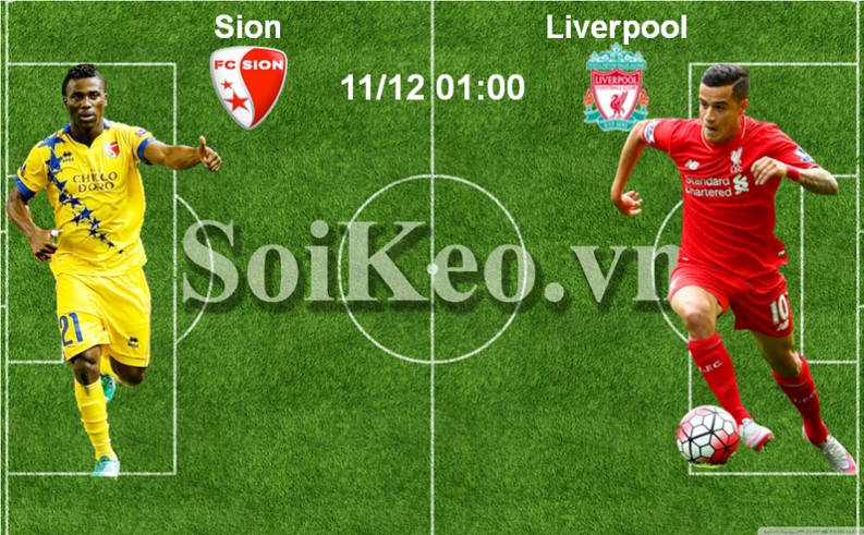 Soi Kèo nhận định trước trận Sion – Liverpool 11/12 01:00