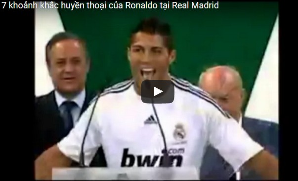 7 khoảnh khắc huyền thoại của Ronaldo tại Real Madrid