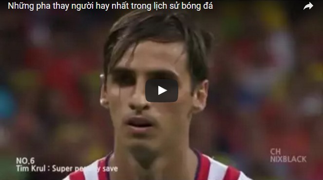 Những pha thay người hay nhất trong lịch sử bóng đá