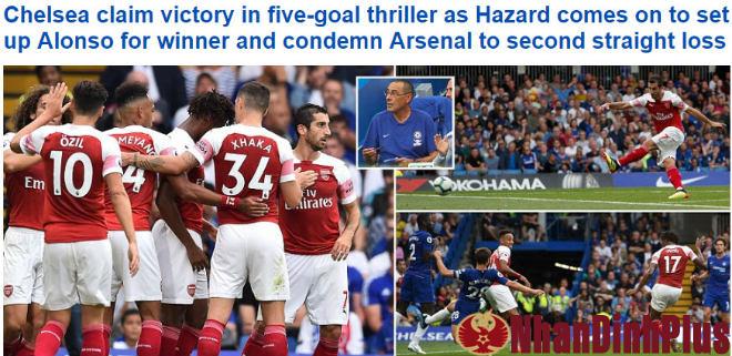 Chelsea hạ Arsenal: Báo chí Anh phấn khích, ngợi ca người hùng “bò tót”